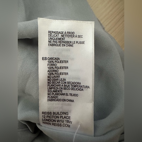 Reiss Bergamo pleated dress sz 6 - Picture 15 of 15